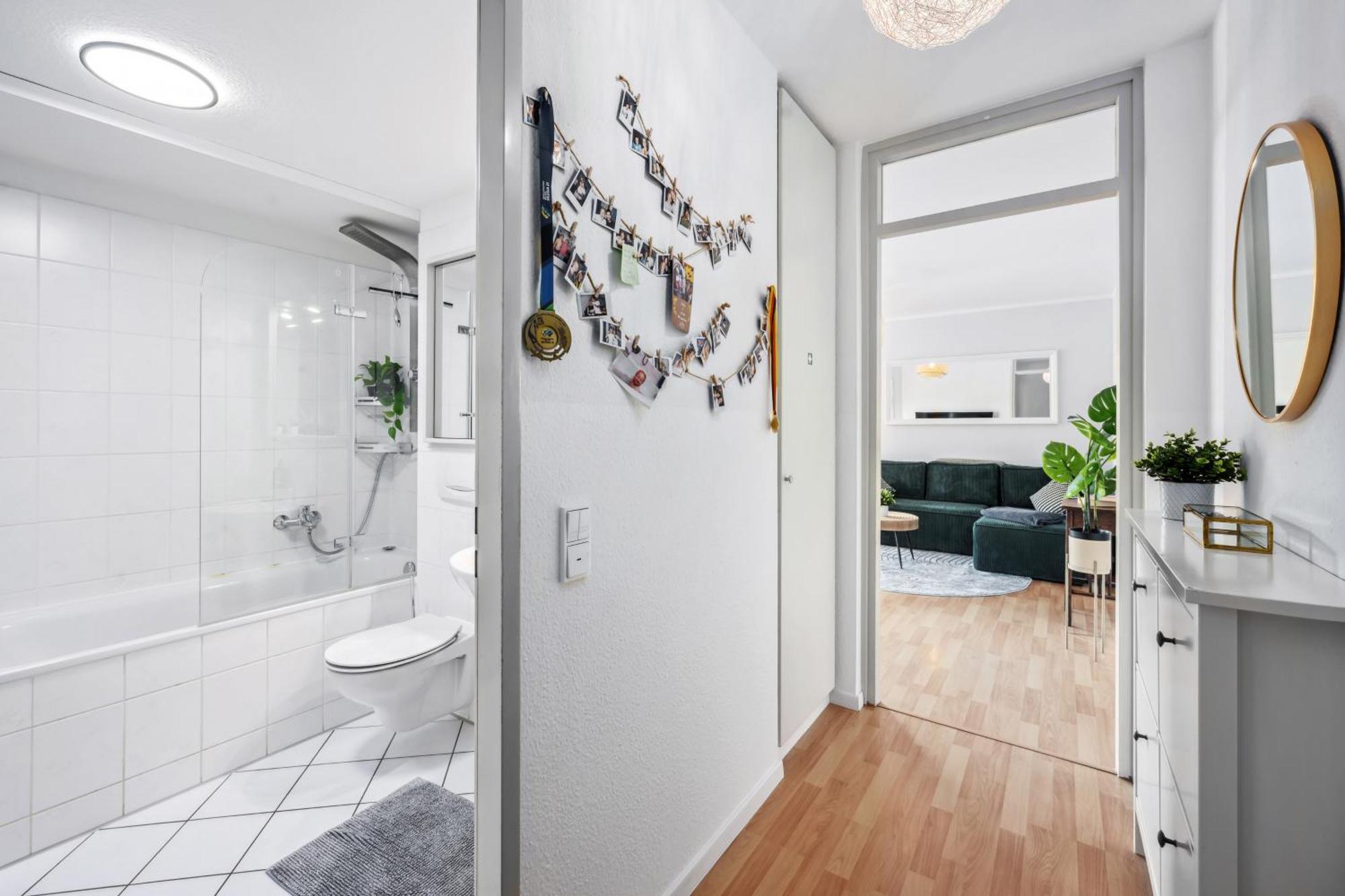 Traber 1 Sz Balkon Parkplatz & Sehr Ruhig Apartment Leipzig